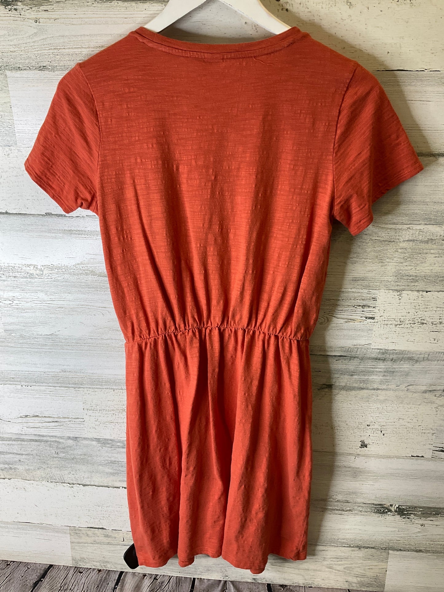 Orange Dress Casual Short Old Navy, Size S