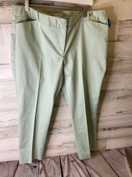 Green Pants Chinos & Khakis Liz Claiborne, Size 18