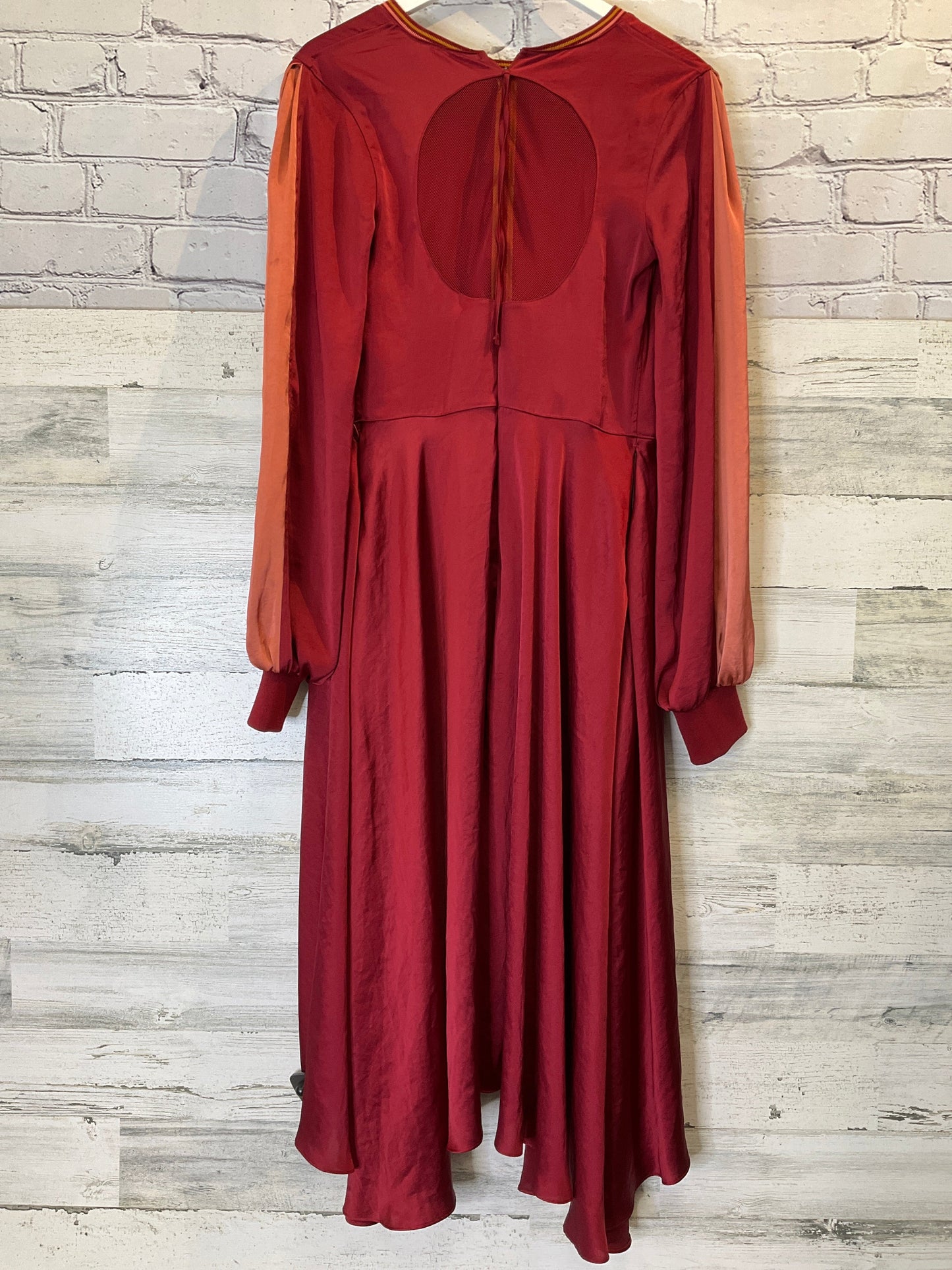 Red Dress Casual Midi Lululemon, Size 6