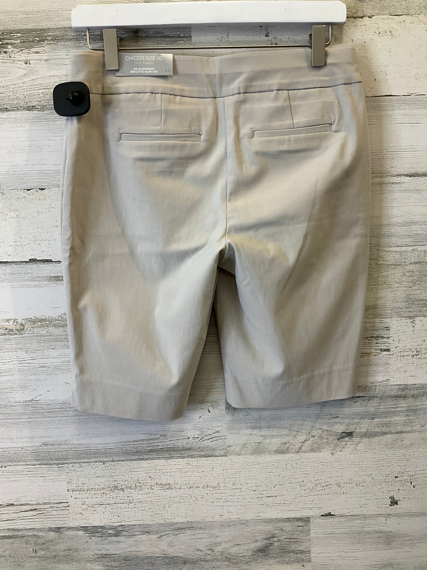 Tan Shorts Chicos, Size 2