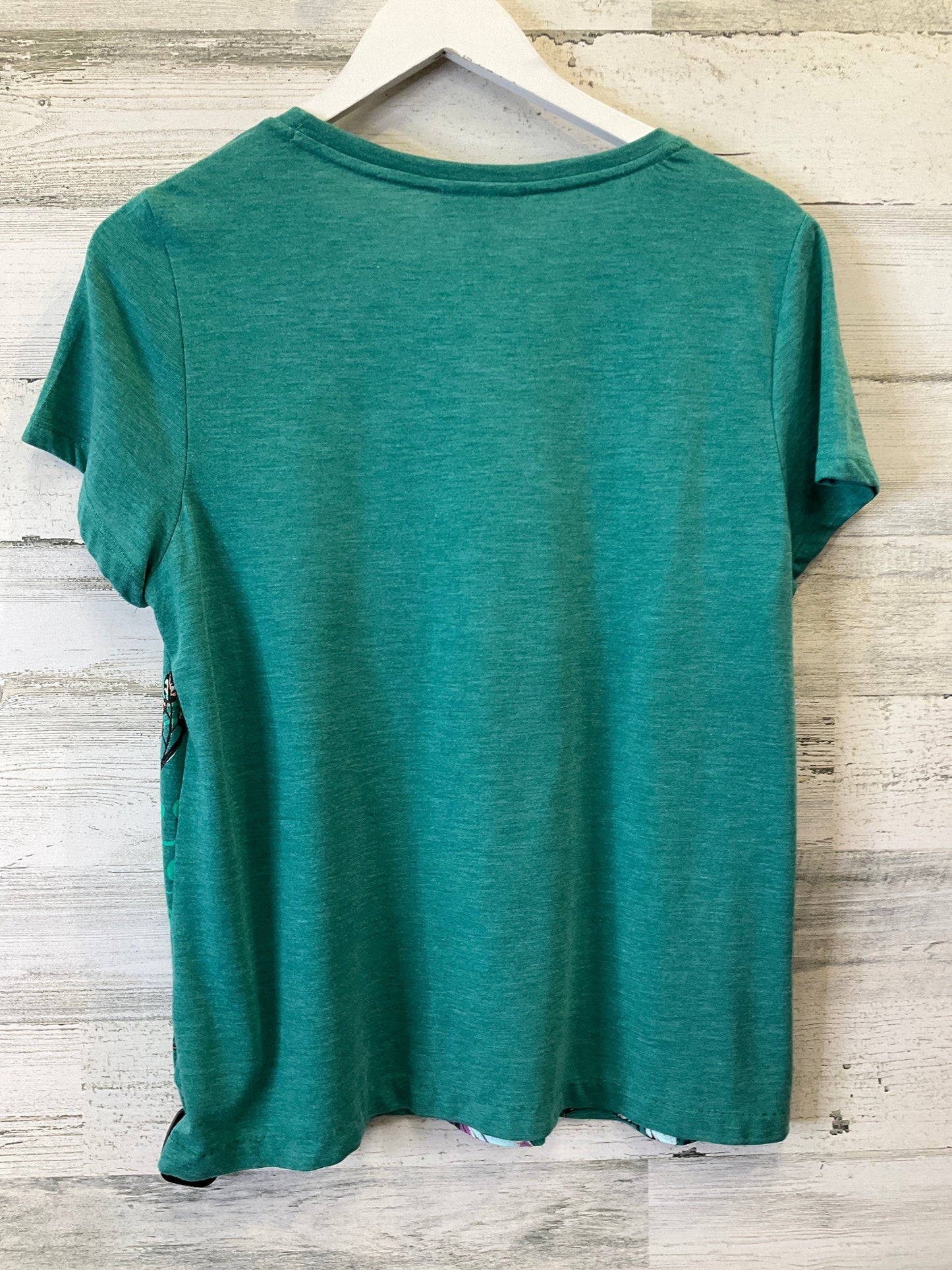 Green Top Short Sleeve Style And Company, Size M