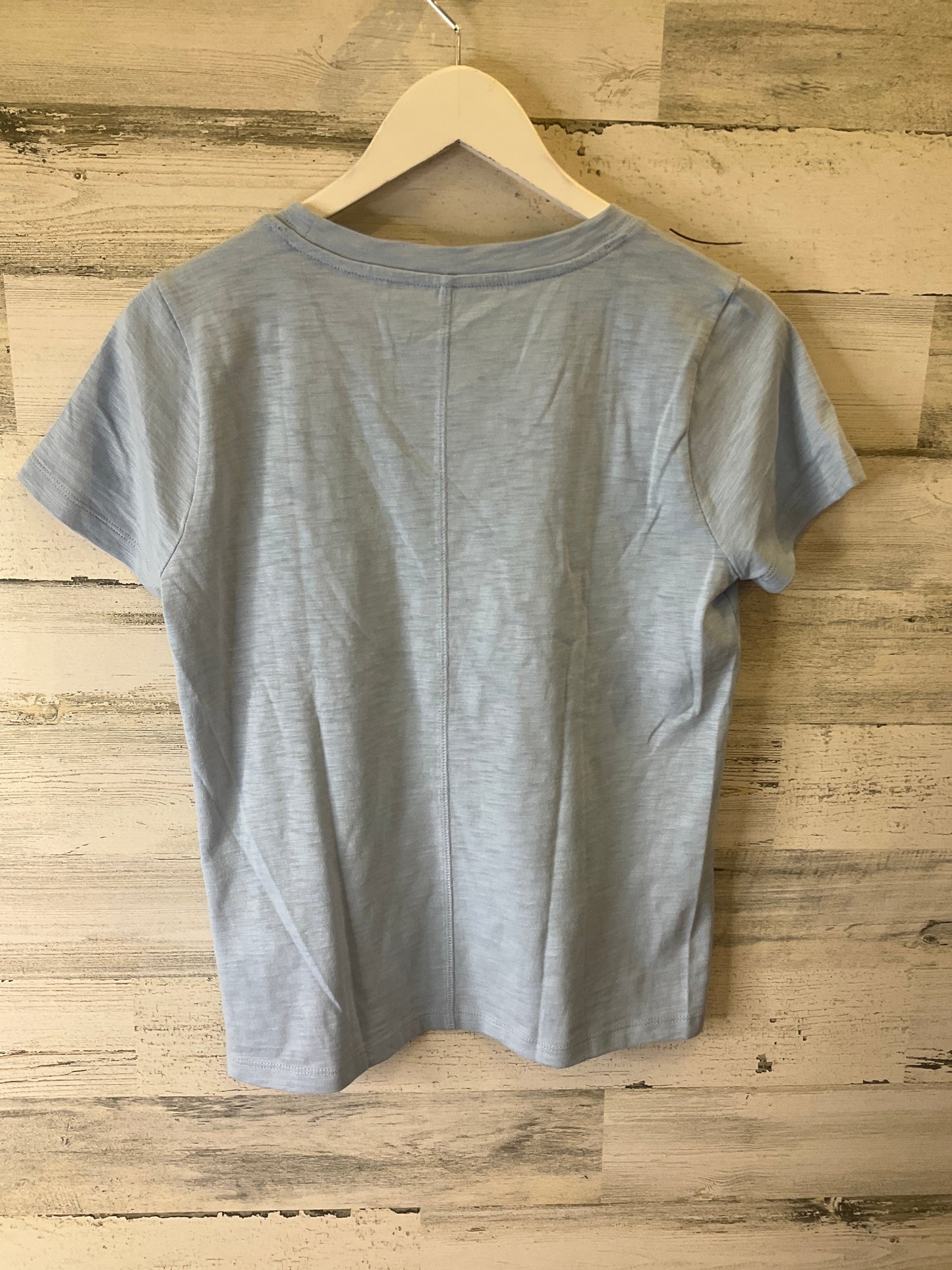 Blue Top Short Sleeve J. Crew, Size S