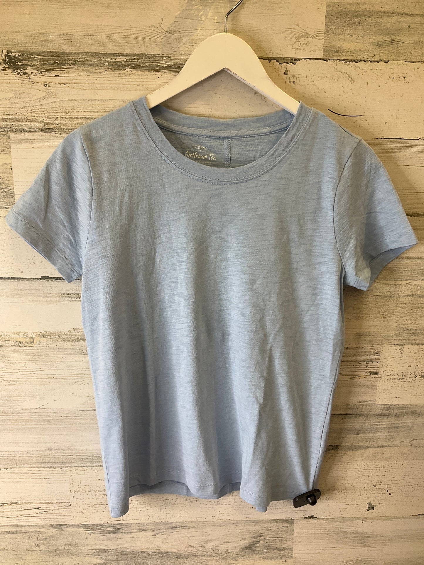 Blue Top Short Sleeve J. Crew, Size S