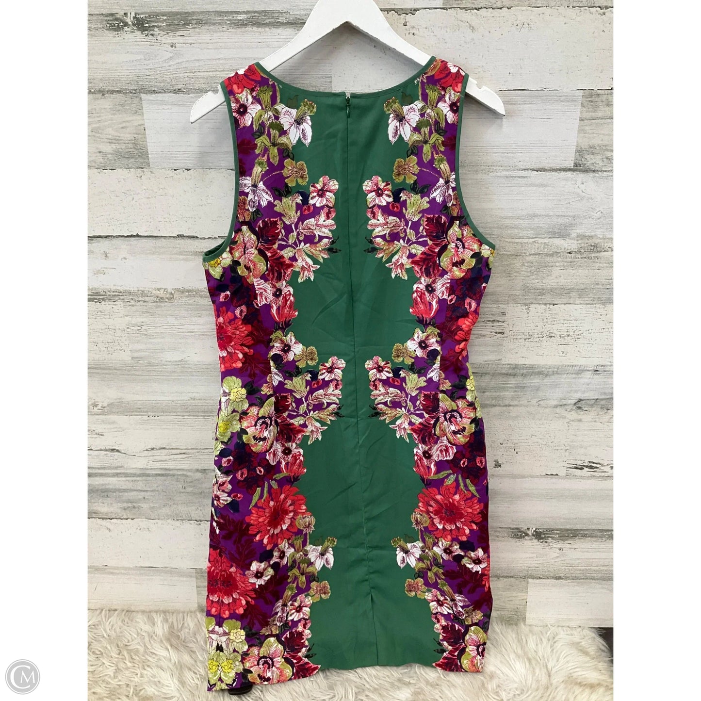 Dress Casual Midi By Ann Taylor In Green, Size: Xl