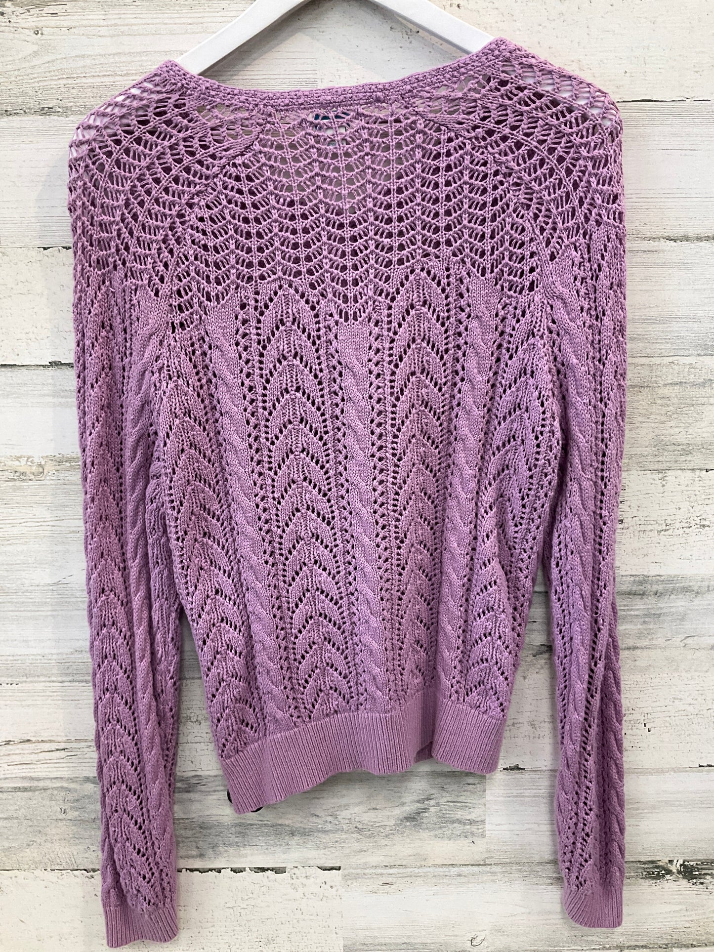 Cardigan By Sundance In Purple, Size: L