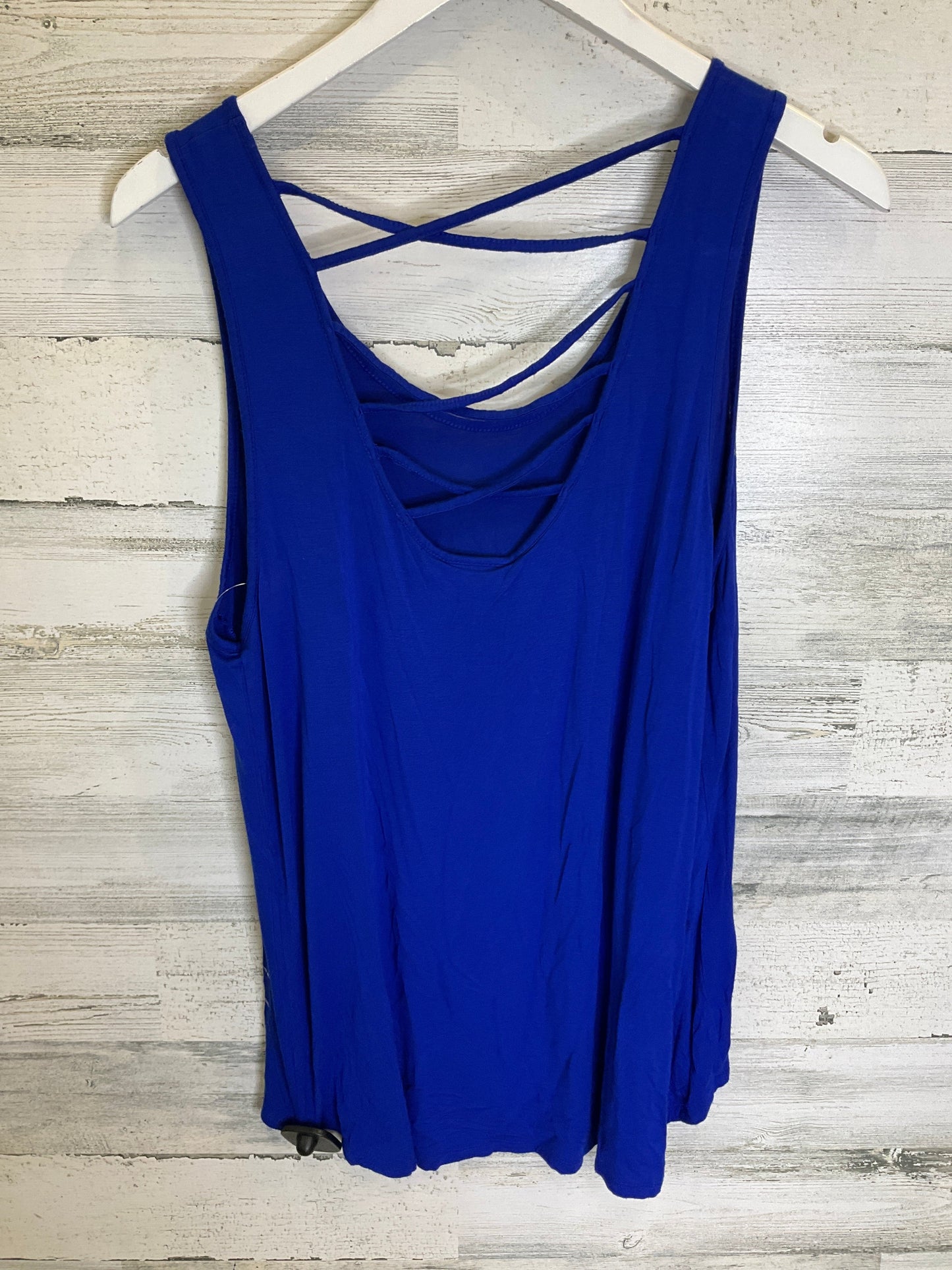 Blue Top Sleeveless Apt 9, Size L