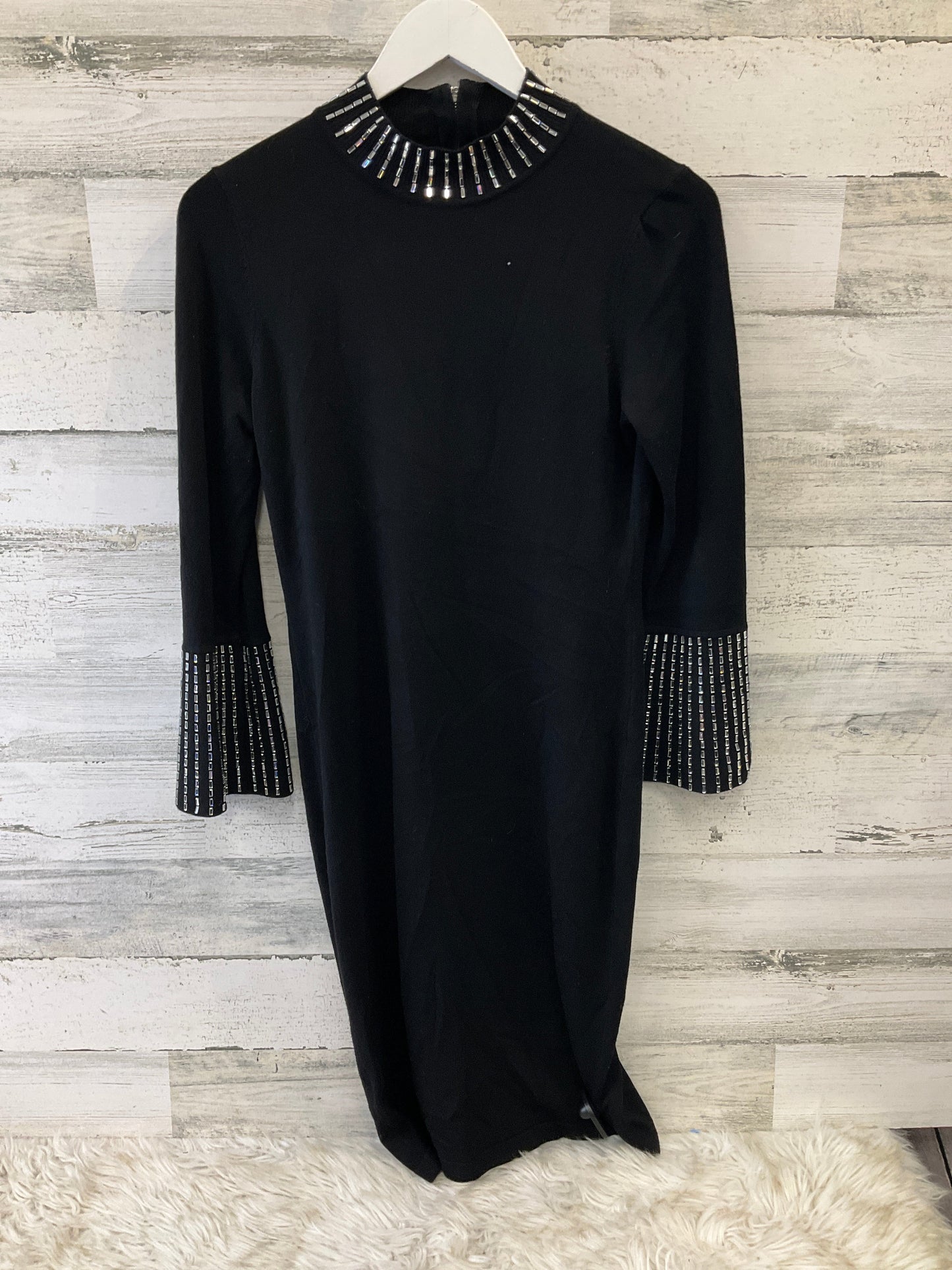 Dress Party Midi By Calvin Klein In Black, Size: S