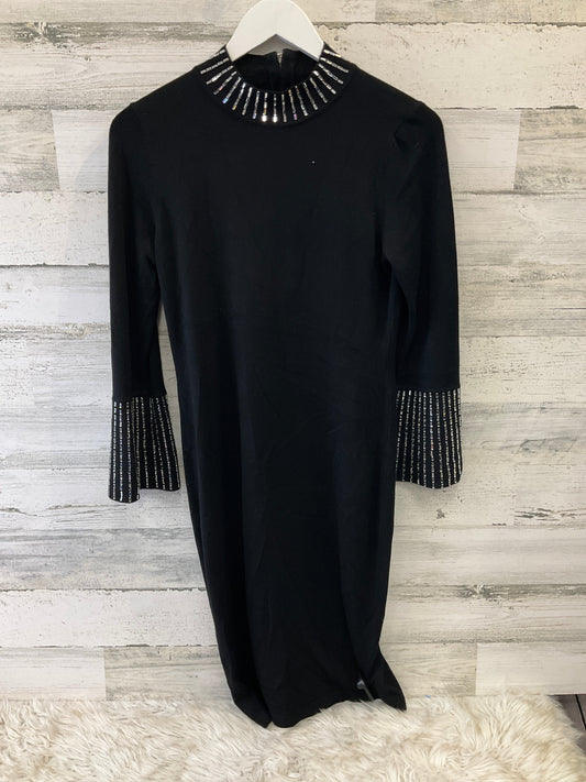 Dress Party Midi By Calvin Klein In Black, Size: S