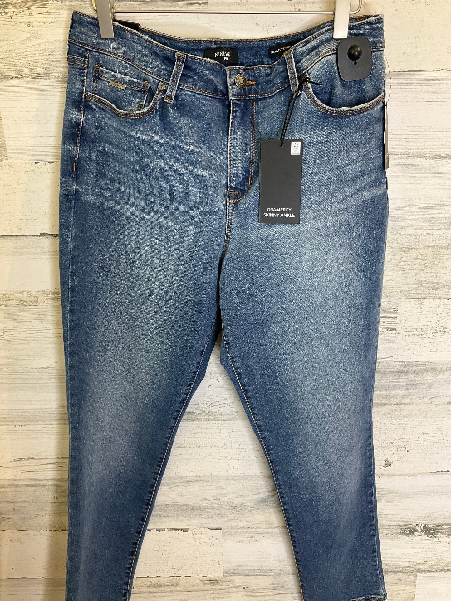 Blue Denim Jeans Skinny Nine West Apparel, Size 12