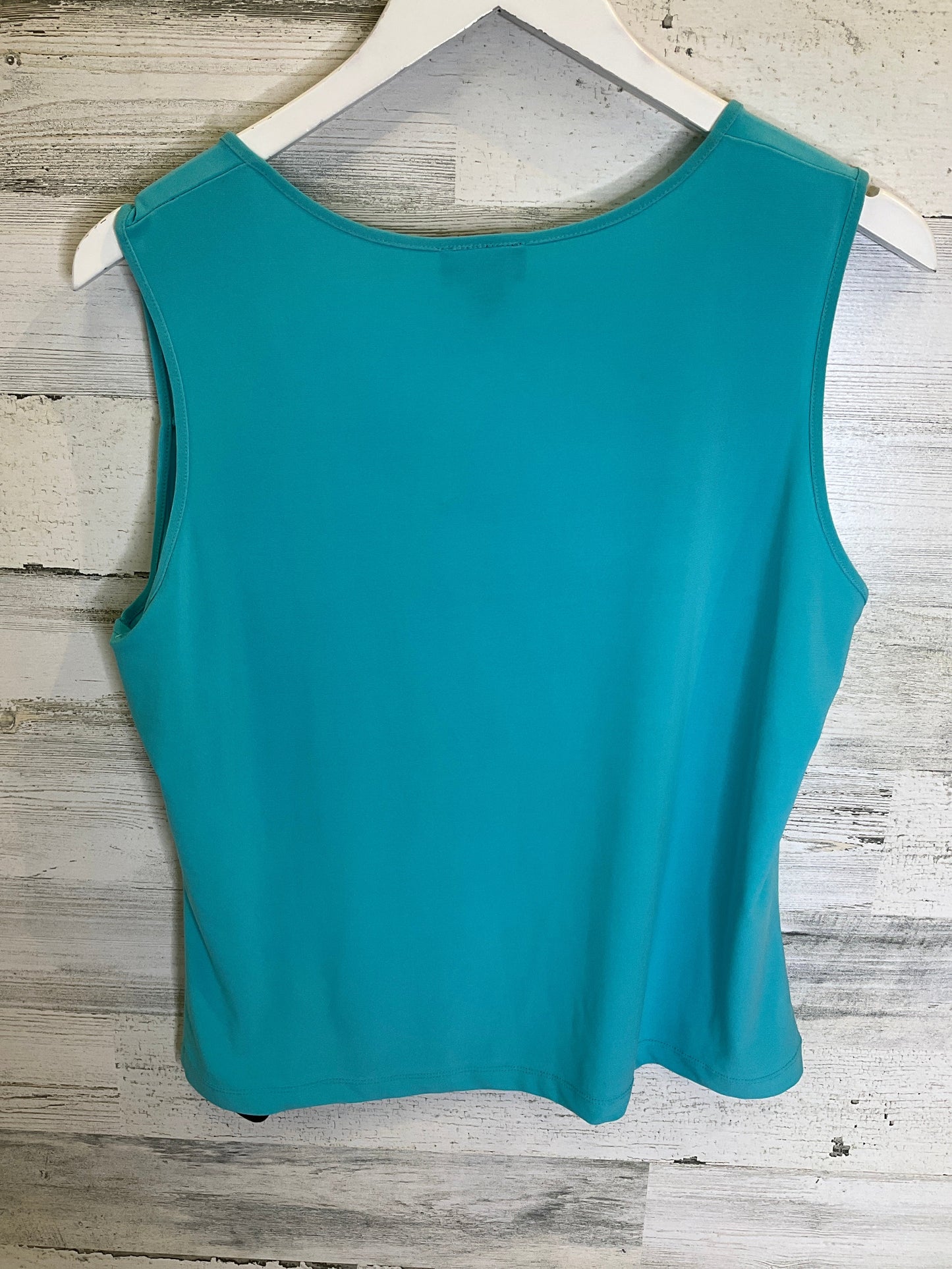 Blue Top Sleeveless Clothes Mentor, Size L