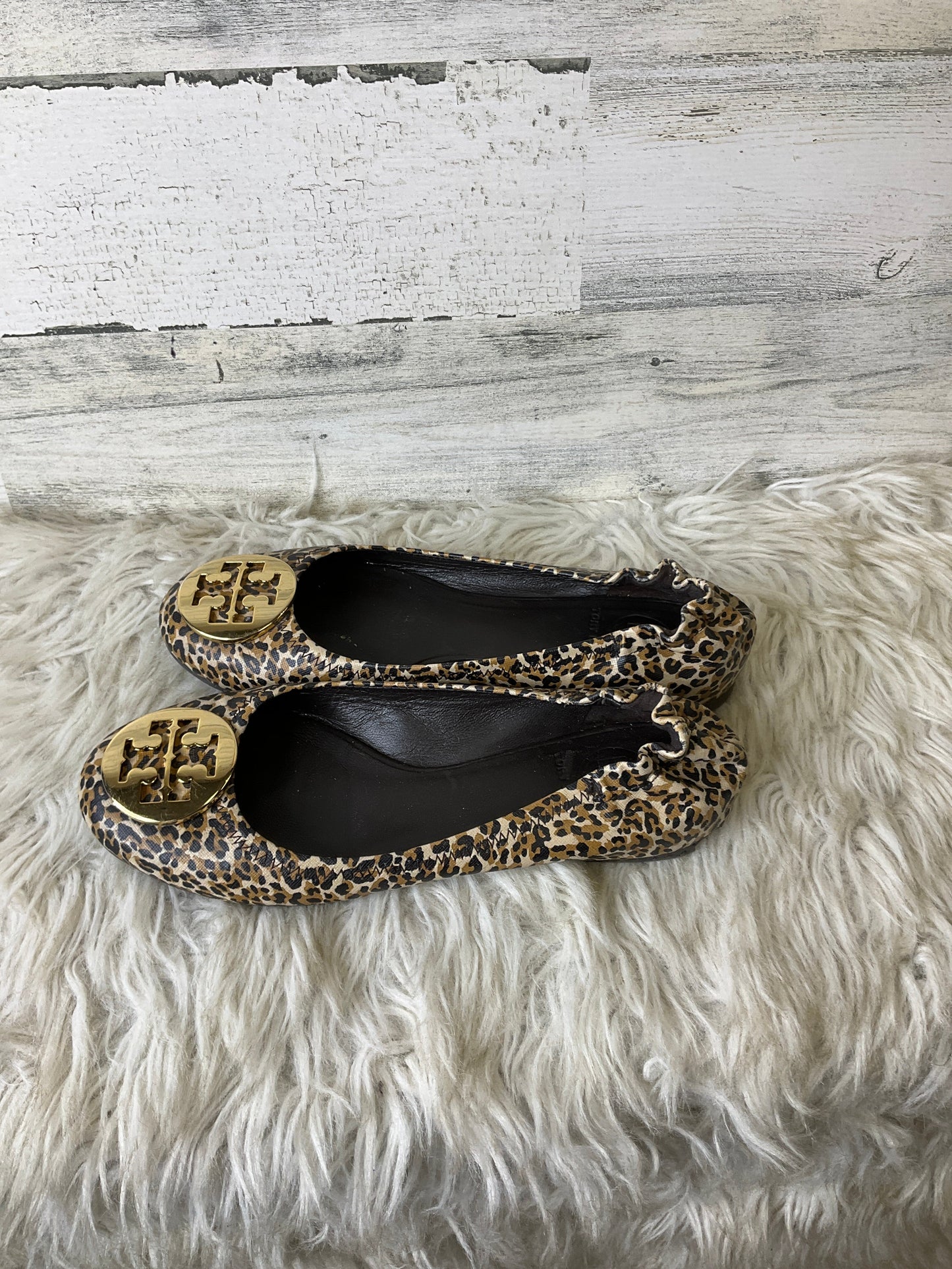 Shoes Designer By Tory Burch In Animal Print, Size: 7