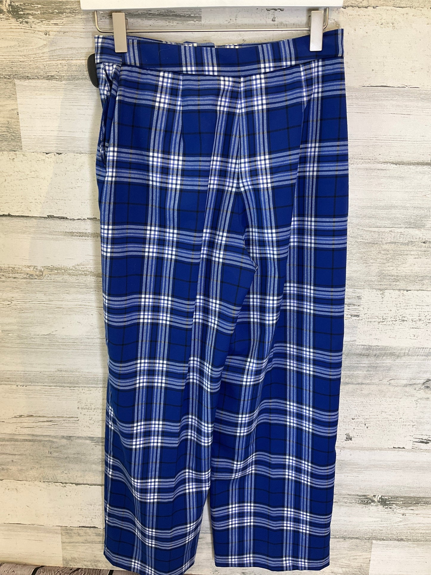 Blue & White Pants Wide Leg Urban Outfitters, Size 2