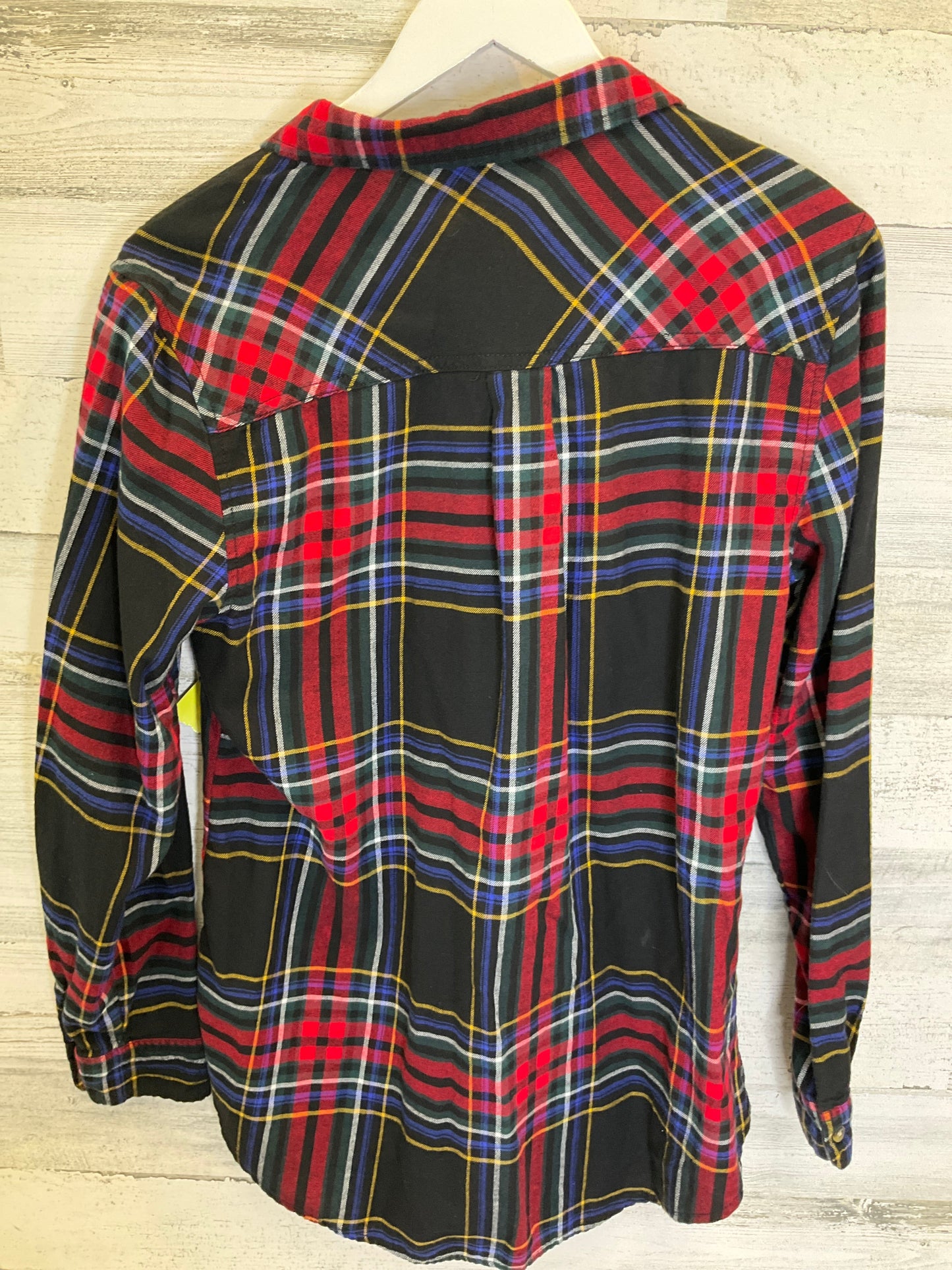 Multi-colored Top Long Sleeve Maurices, Size L