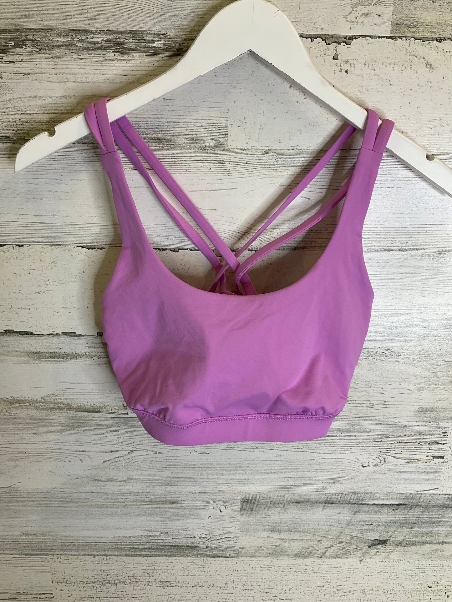 Pink Athletic Bra Lululemon, Size S