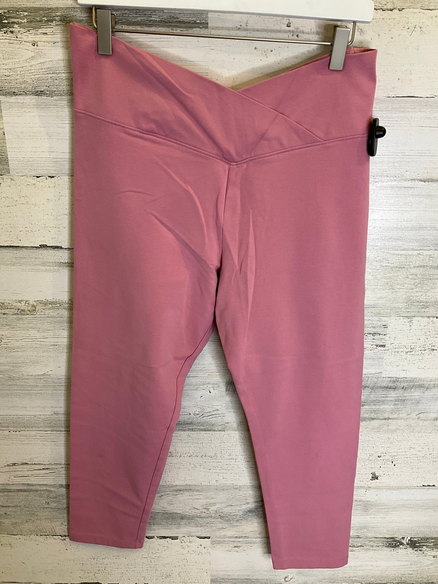 Pink Athletic Capris J. Crew, Size Xl