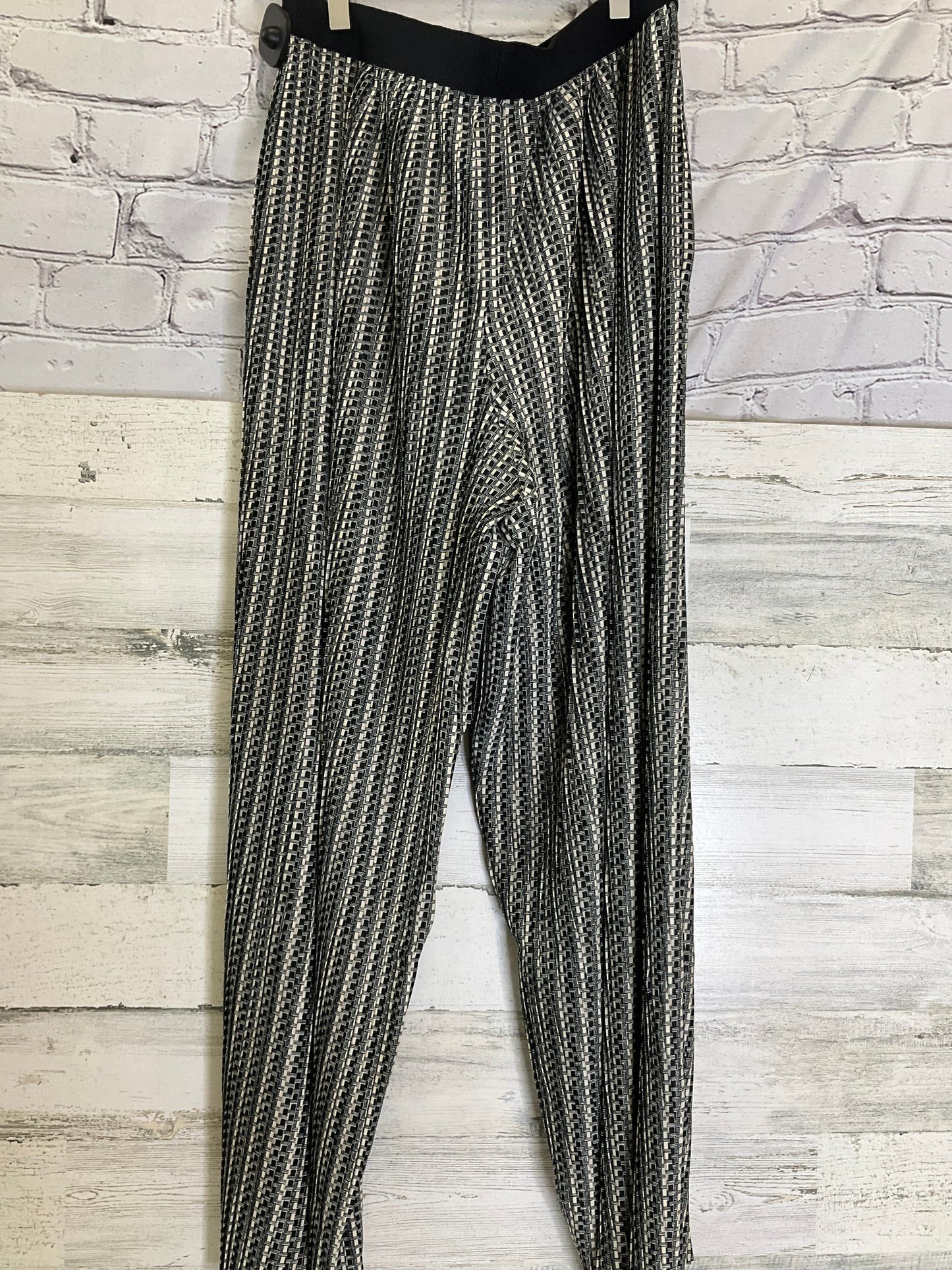 Black & White Pants Wide Leg Cos, Size 12