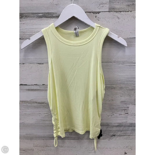 Athletic Top Short Sleeve By All In Motion In Yellow, Size: M