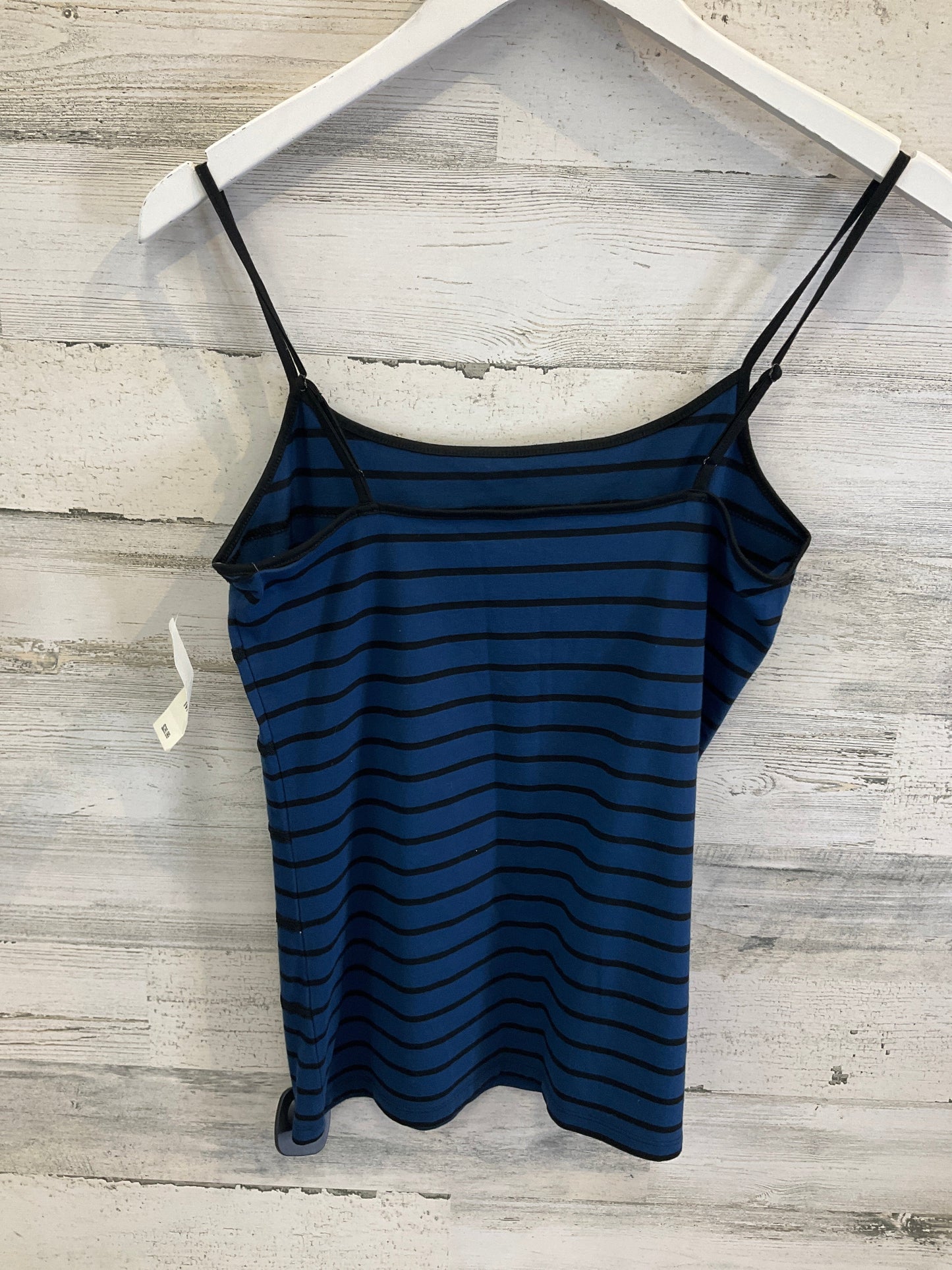 Tank Top By Loft In Black & Blue, Size: M