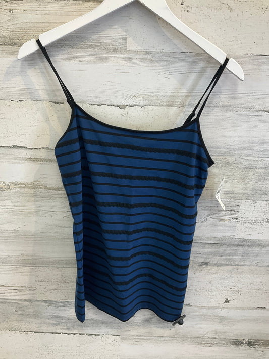 Tank Top By Loft In Black & Blue, Size: M