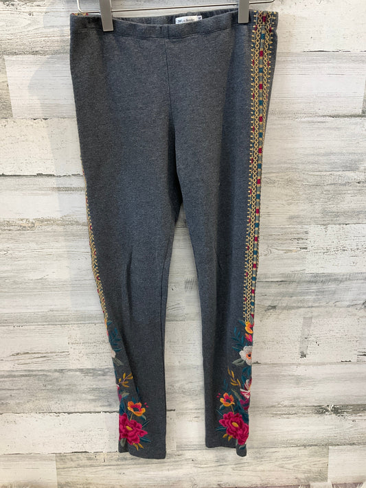 Pants Leggings By Johnny Was In Grey, Size: Xs