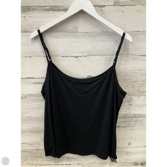 Tank Top By Dressbarn In Black, Size: 3x