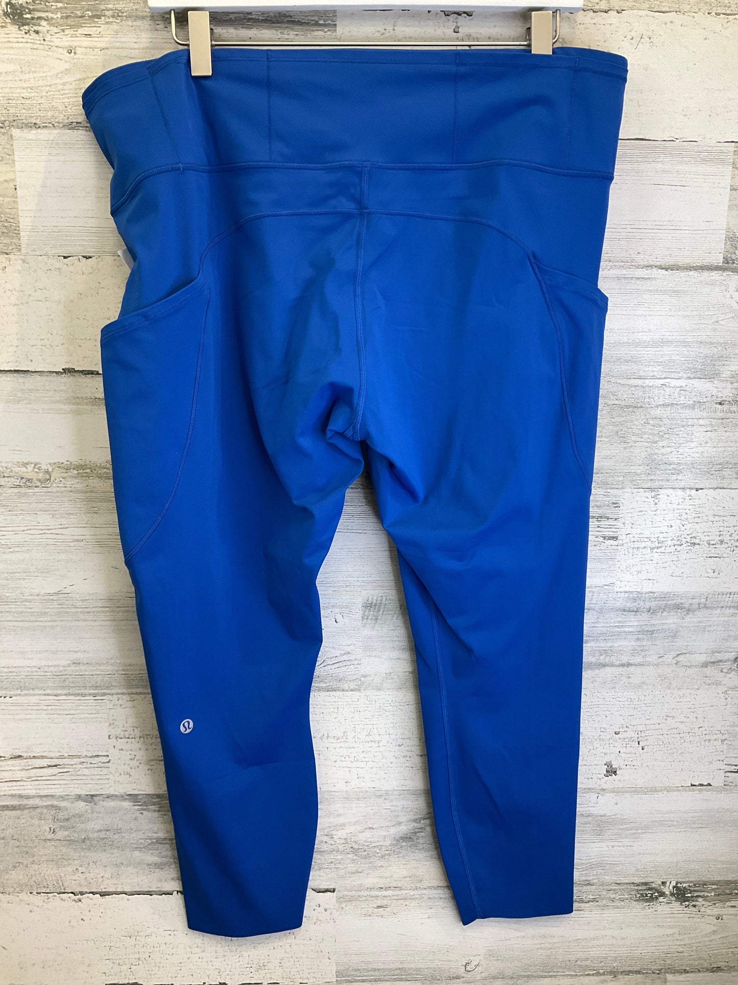 Athletic Capris By Lululemon In Blue, Size: 18