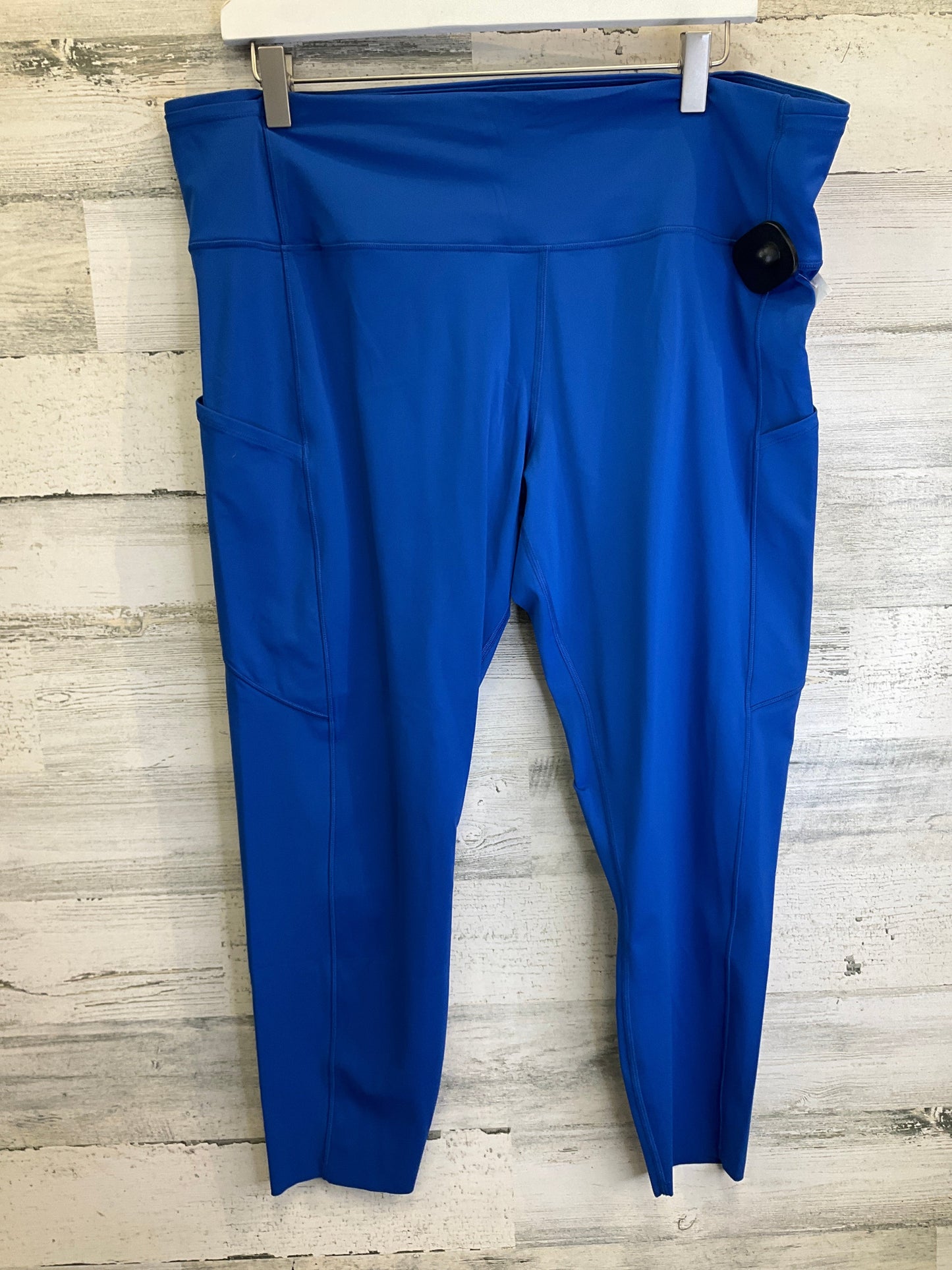 Athletic Capris By Lululemon In Blue, Size: 18