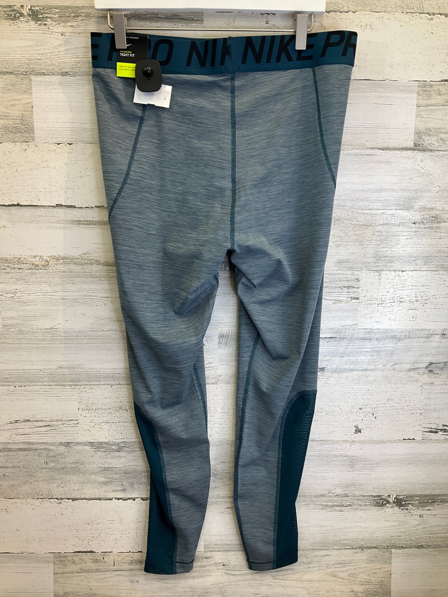 Athletic Leggings By Nike Apparel In Blue, Size: 1x