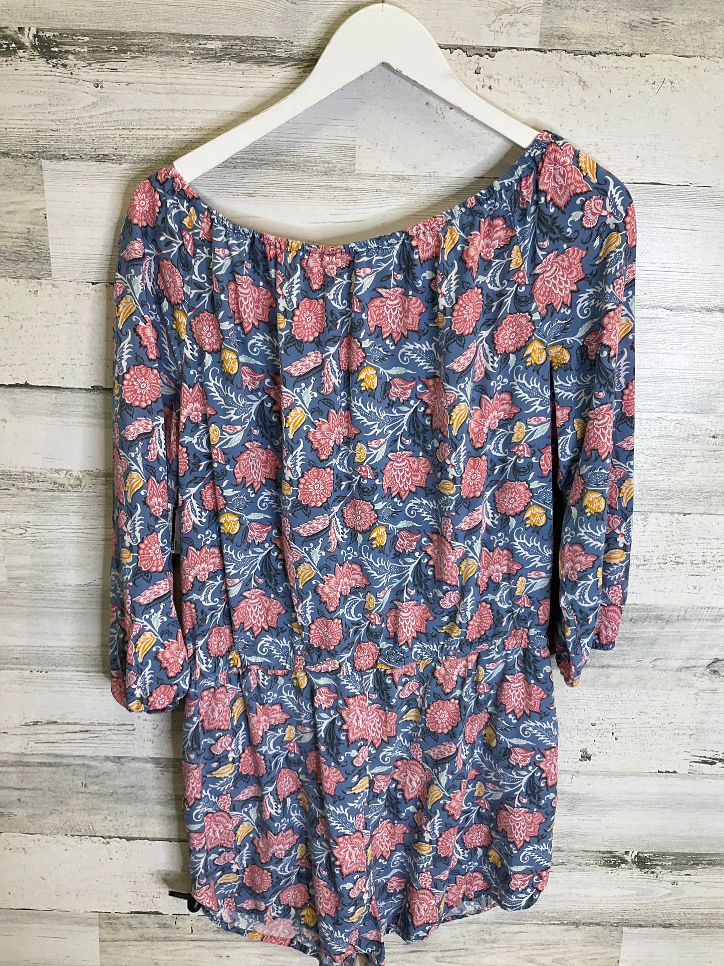 Romper By Loft In Blue, Size: M