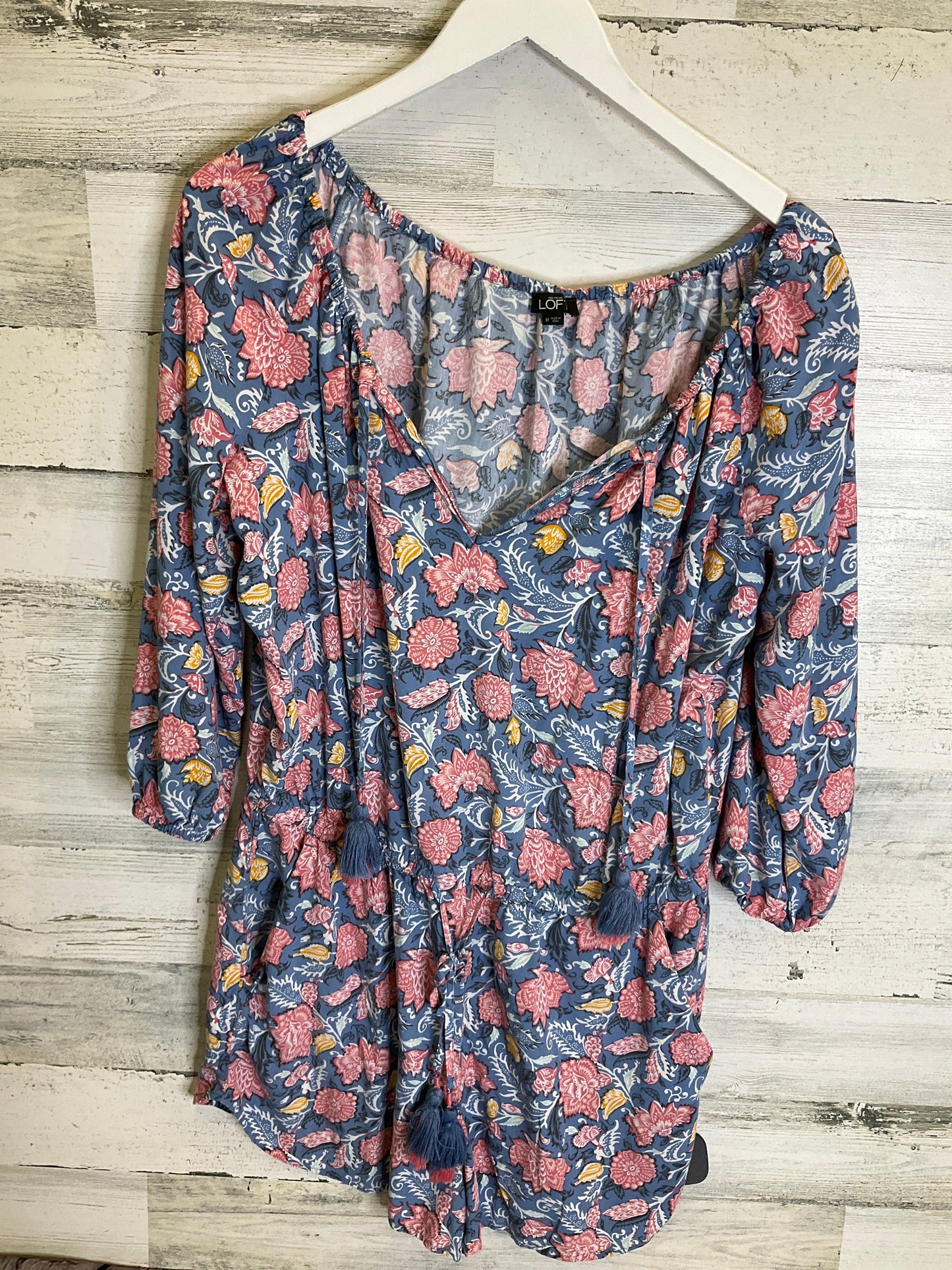 Romper By Loft In Blue, Size: M