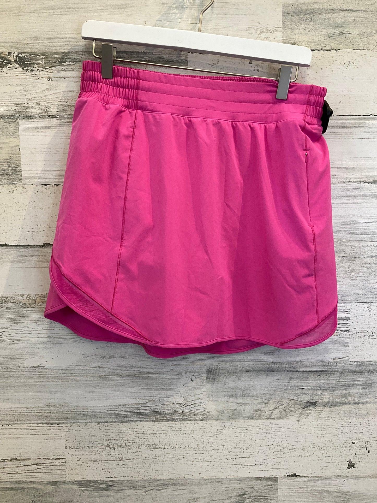 Athletic Skort By Lululemon In Pink, Size: 10