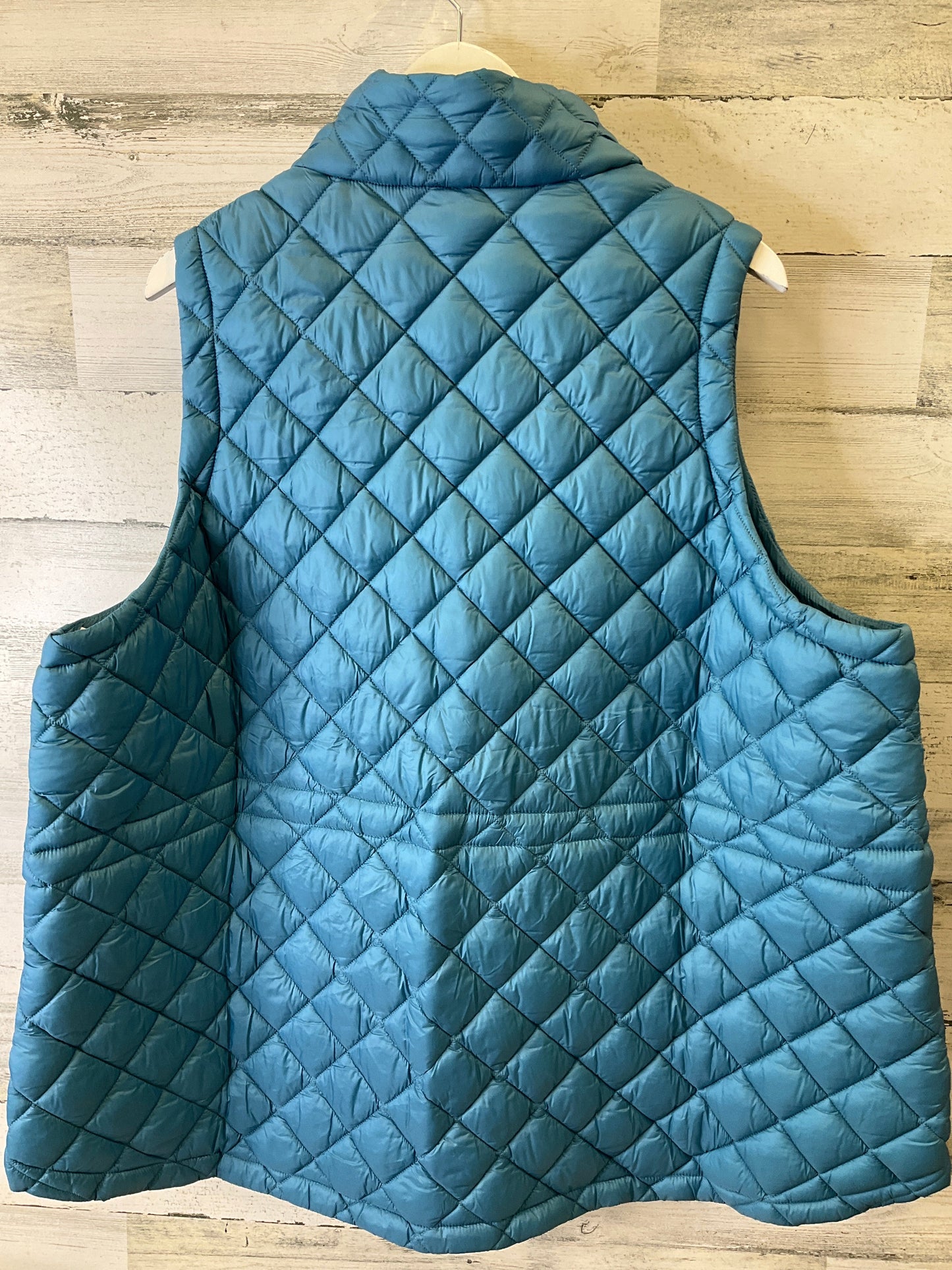 Vest Puffer & Quilted By Athleta In Blue, Size: 3x