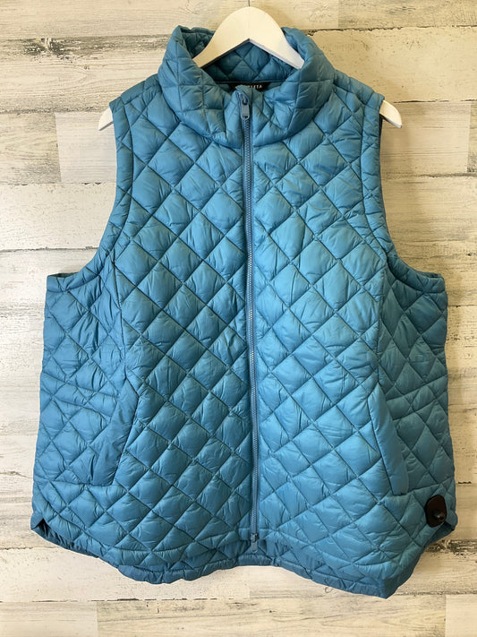 Vest Puffer & Quilted By Athleta In Blue, Size: 3x