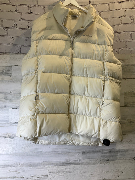 Vest Puffer & Quilted By Columbia In Cream, Size: 3x