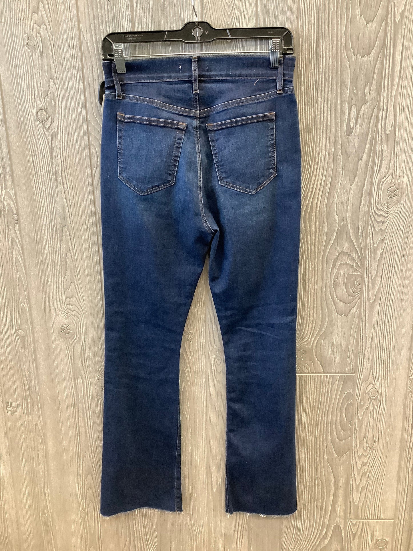 Jeans Straight By Loft In Blue Denim, Size: 2