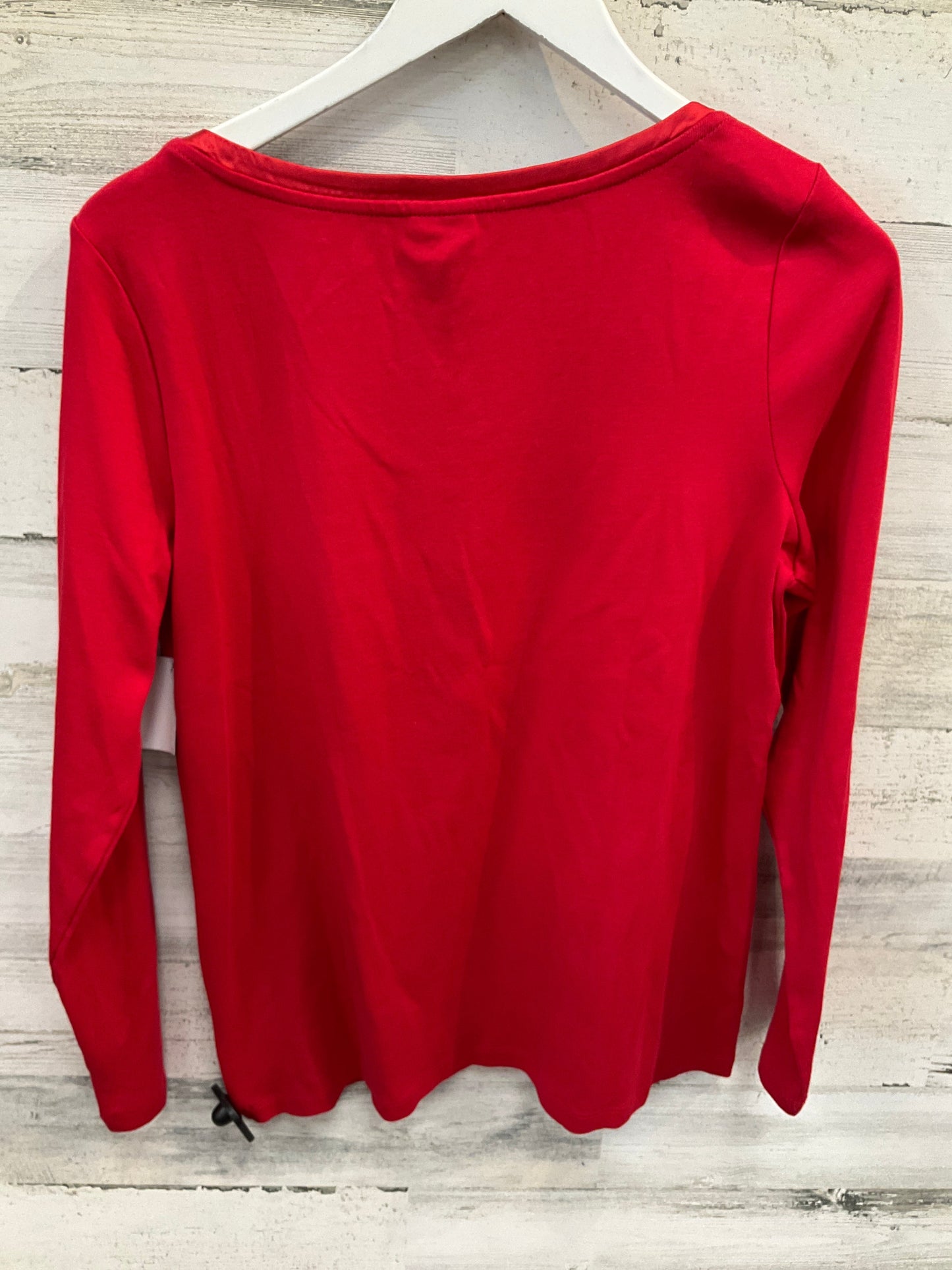 Top Long Sleeve By Chicos In Red, Size: M