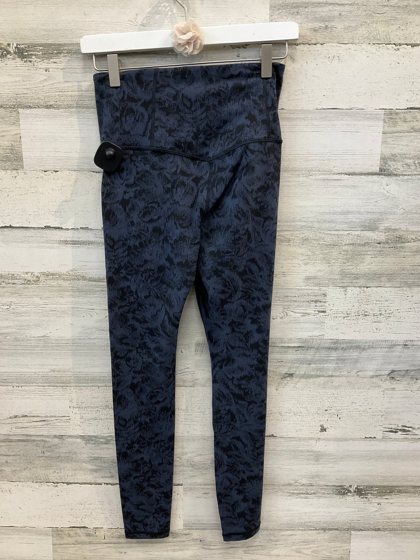 Athletic Leggings By Athleta In Navy, Size: S