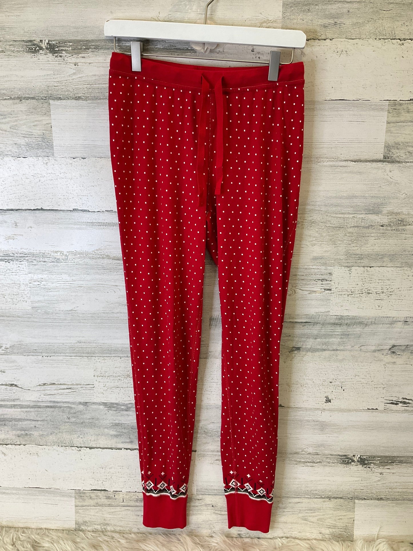 Pajamas 2pc By Hannah In Red, Size: S