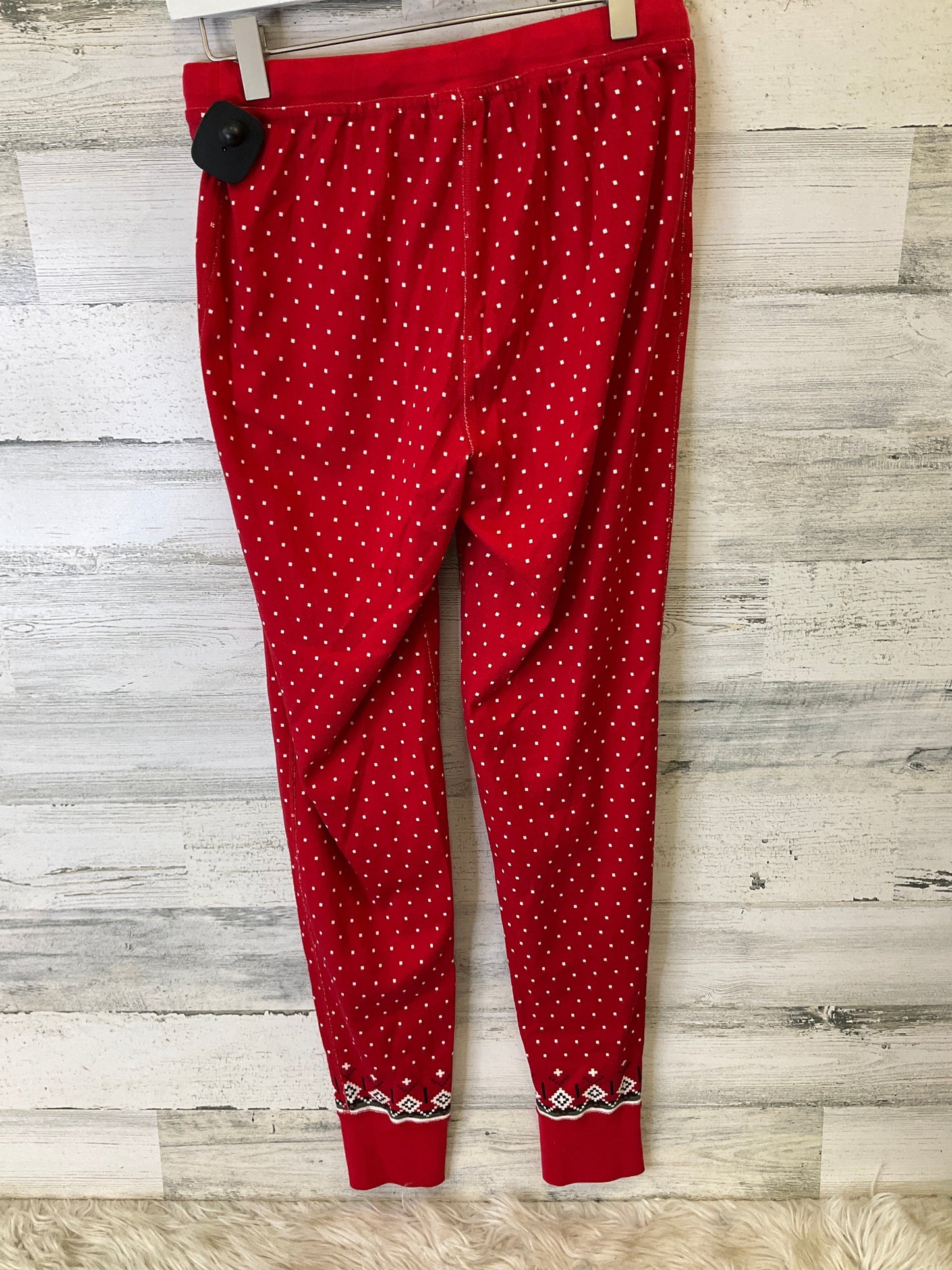 Pajamas 2pc By Hannah In Red, Size: S