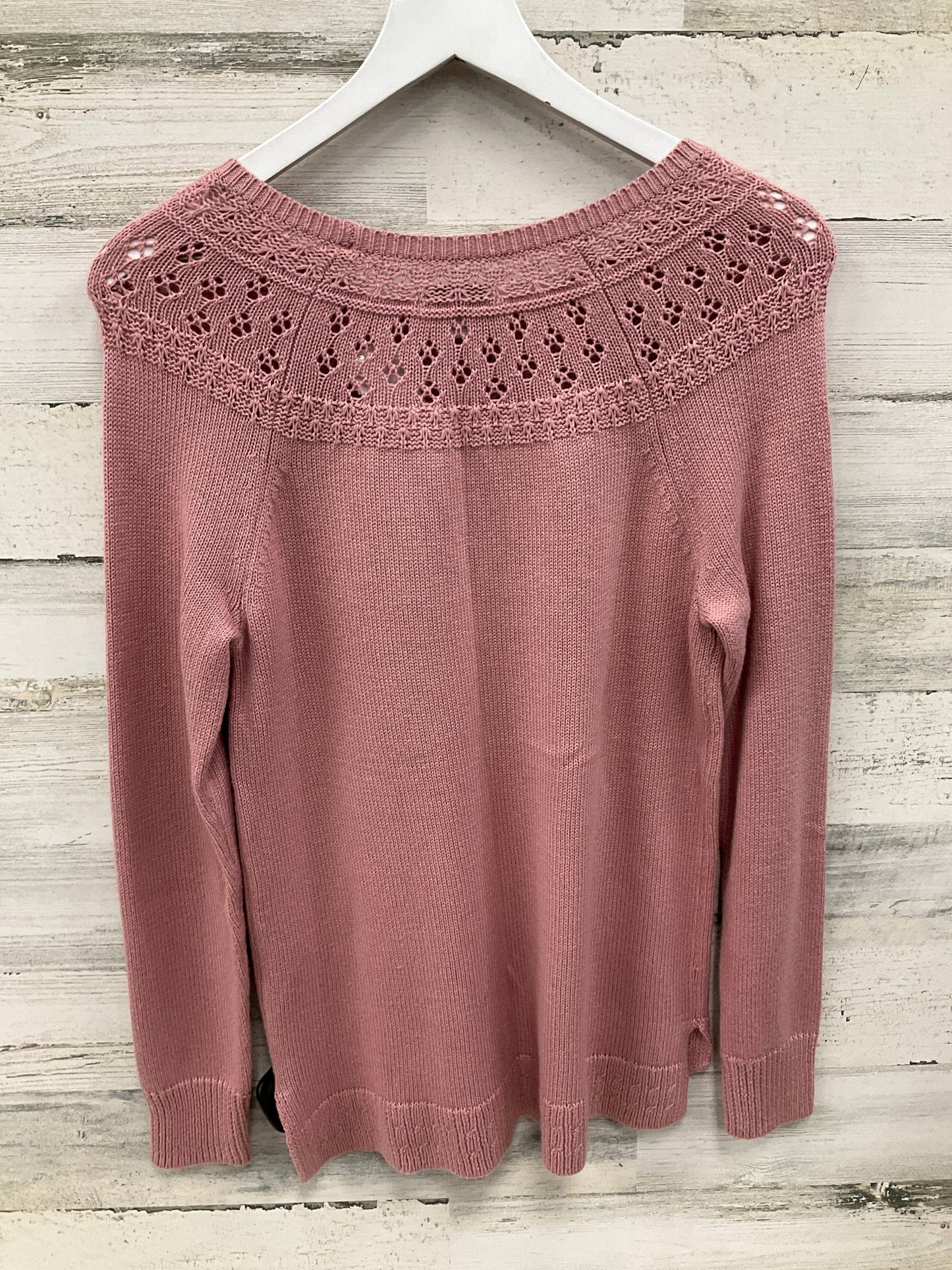 Sweater By Sonoma In Pink, Size: S