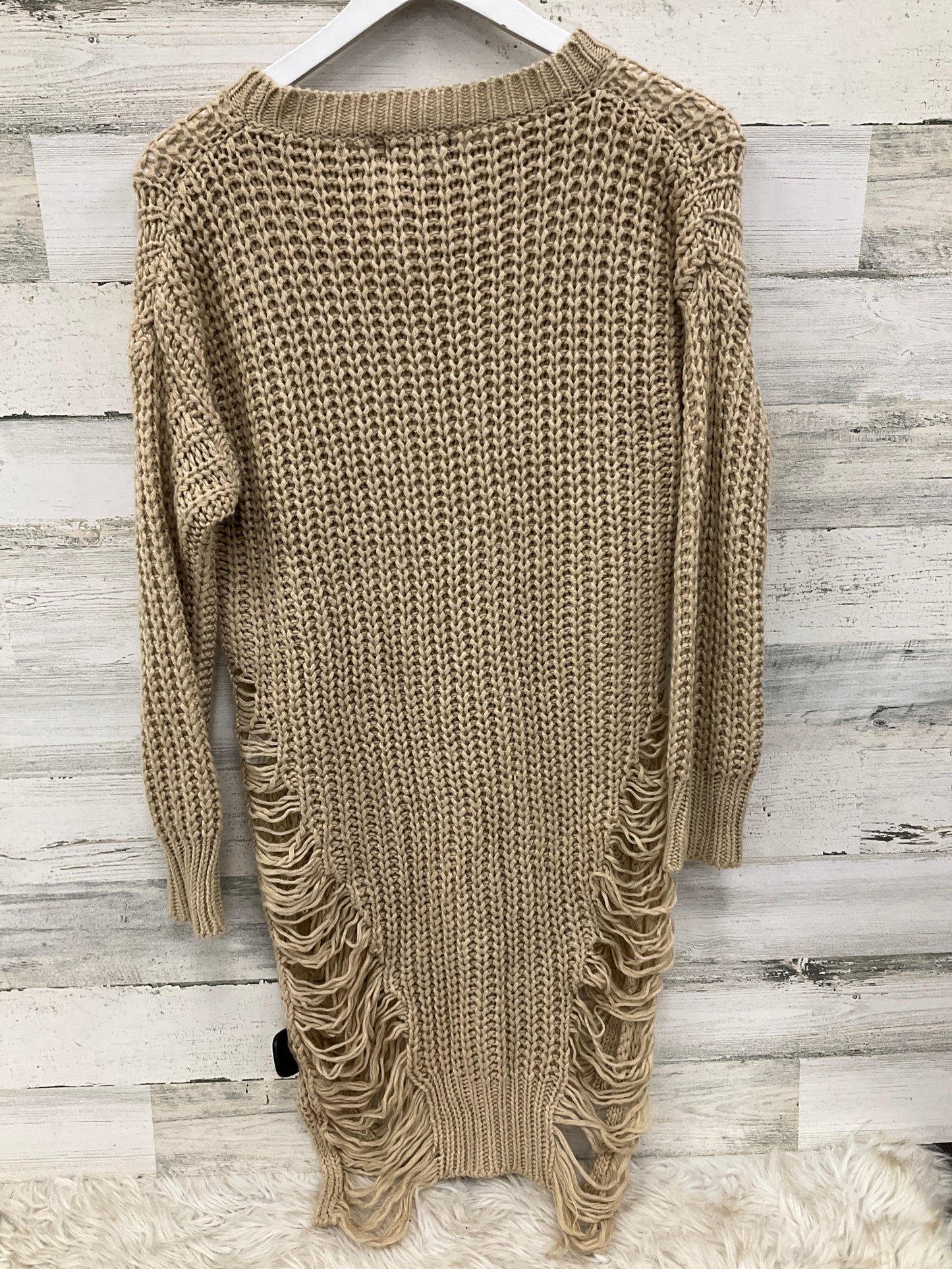 Sweater By Fashion Nova In Tan, Size: M