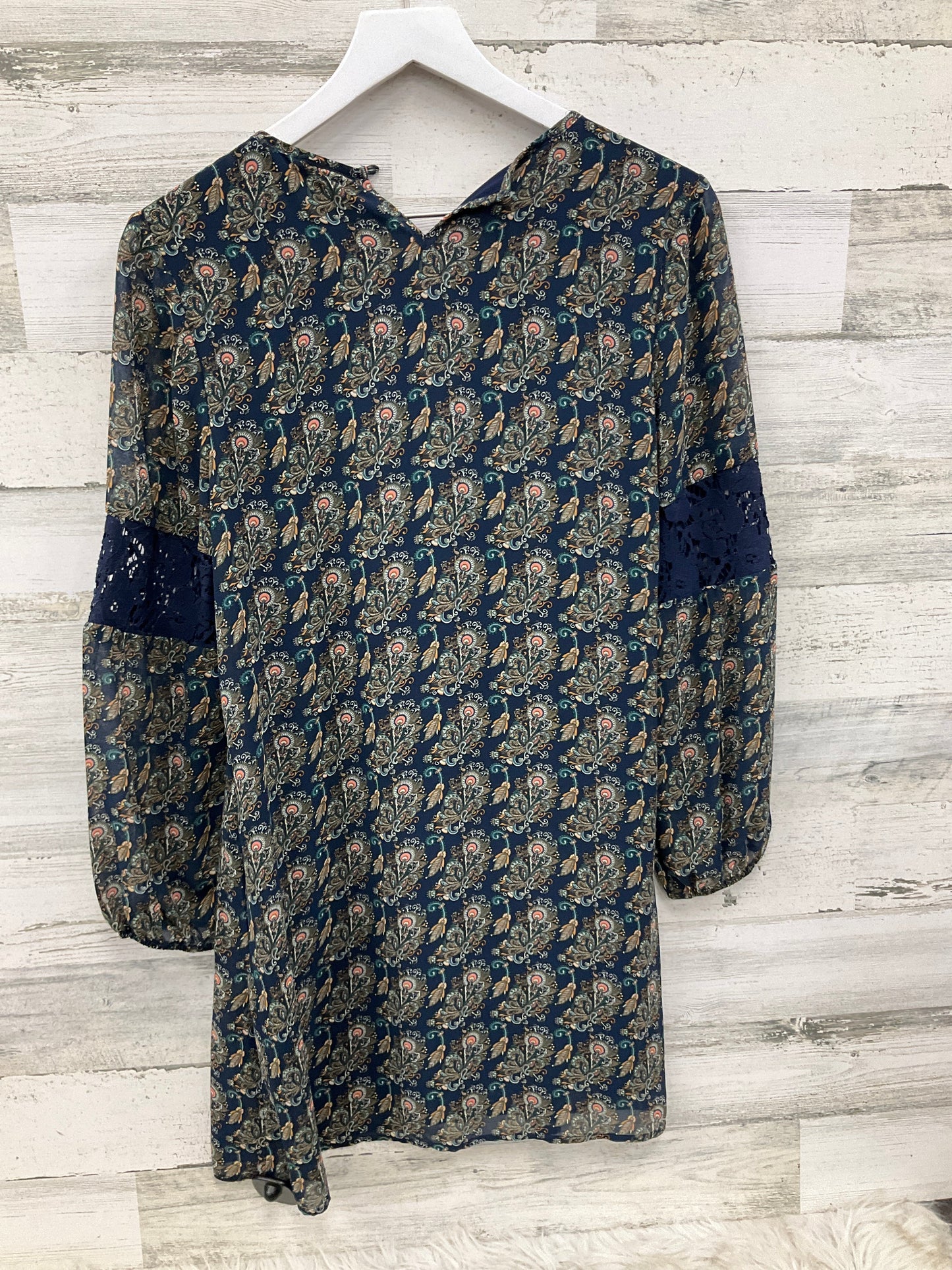 Dress Casual Midi By Ruff Hewn In Navy, Size: Xs