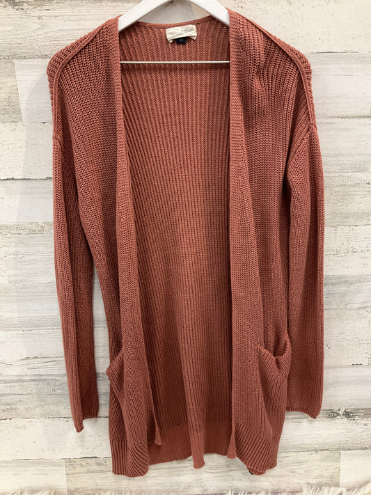 Sweater Cardigan By Universal Thread In Brown, Size: Xs