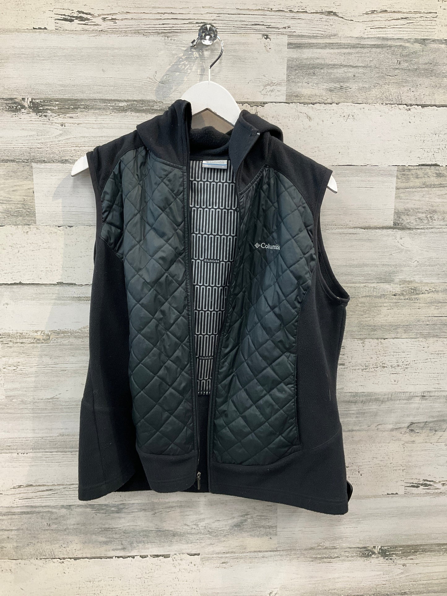 Vest Fleece By Columbia In Black, Size: Xl