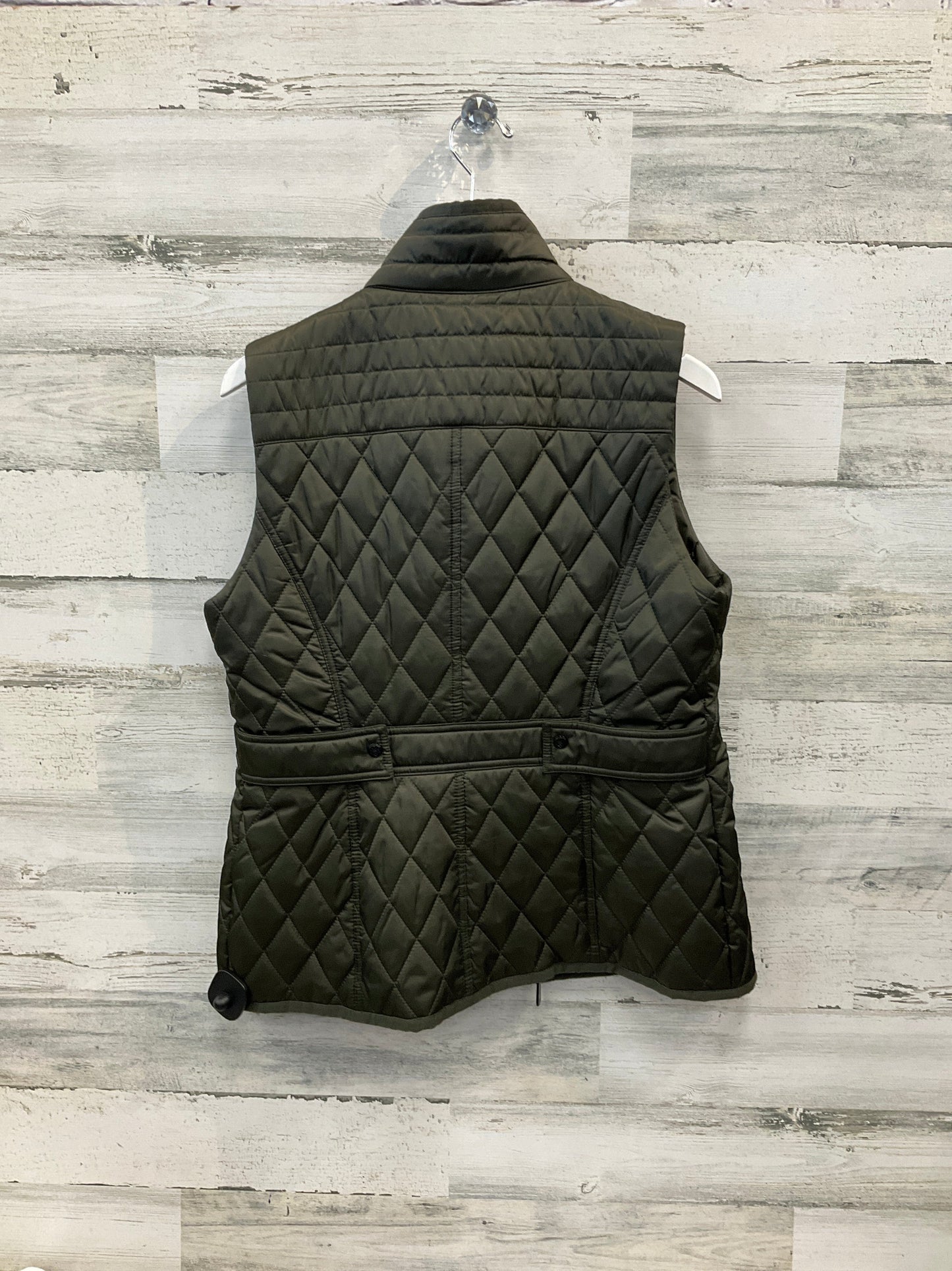 Vest Puffer & Quilted By Vince Camuto In Green, Size: M