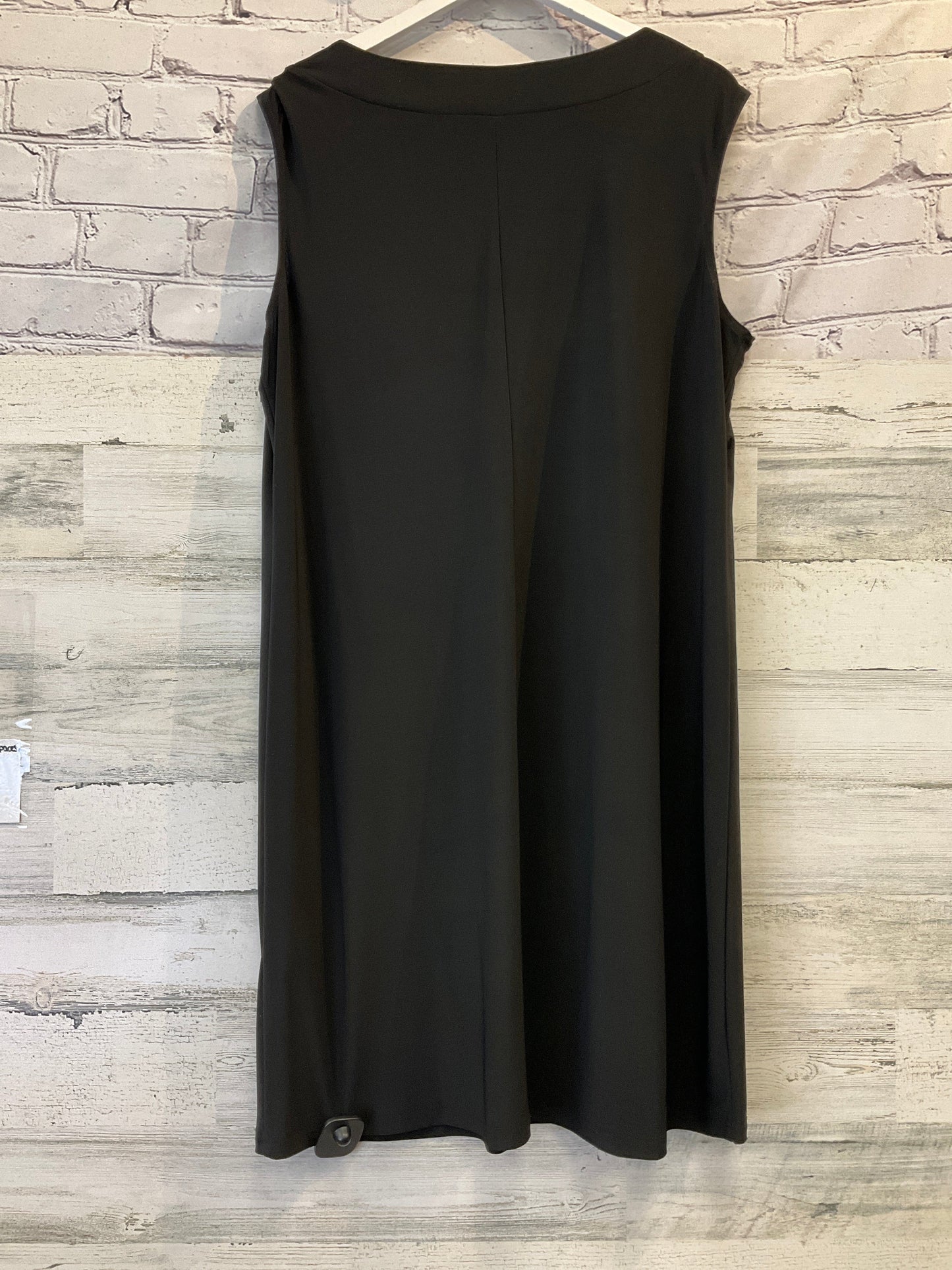 Dress Party Midi By R And M Richards In Black, Size: 1x