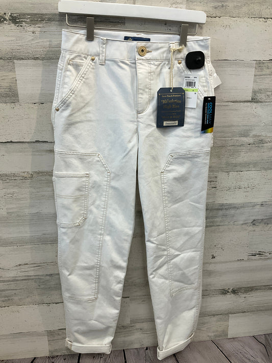 Jeans Straight By Democracy In White, Size: 4