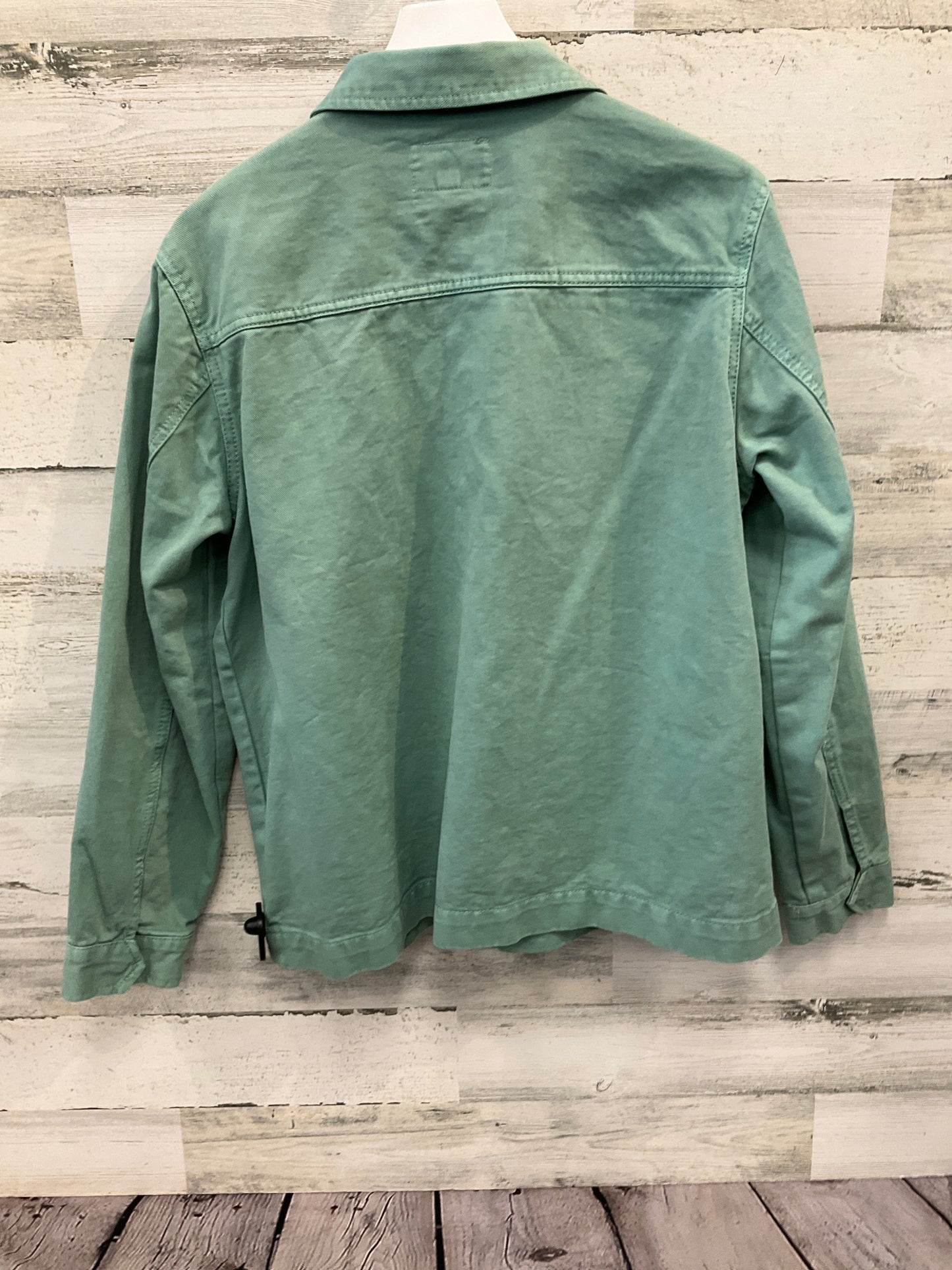 Jacket Denim By Universal Thread In Aqua, Size: L