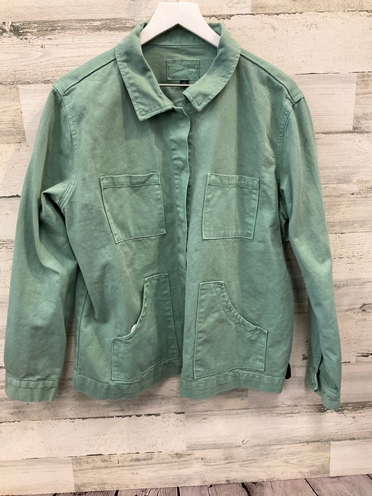 Jacket Denim By Universal Thread In Aqua, Size: L