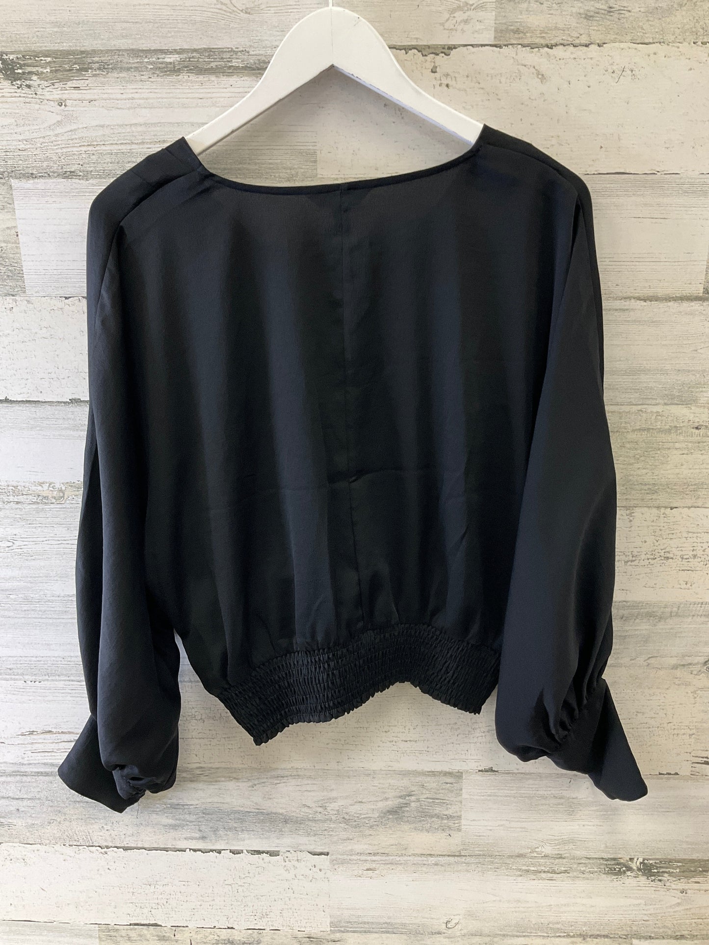 Top Long Sleeve By Express In Black, Size: M